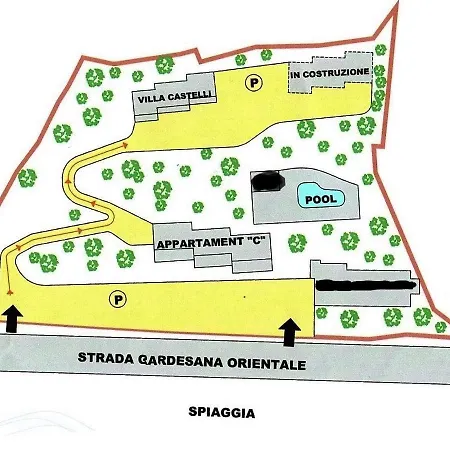 Castelli ברנצונה סול גארדה